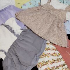 120(サイズ）夏物　女児　ワンピース系　中古の画像