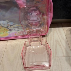 お話し中サンリオ　容器　ビニールバッグの画像