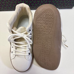 厚底スニーカー　白の画像