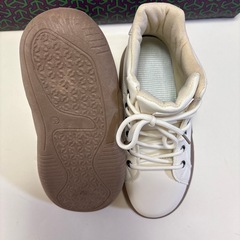 厚底スニーカー　白の画像