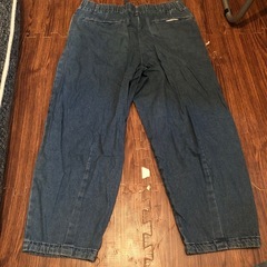 GUワイドパンツウエスト紐付きの画像