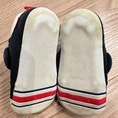 miki HOUSE ネイビー ファーストシューズ　13.0センチ　美品の画像