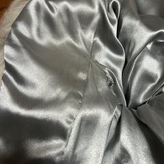 ラビット ファー ボレロ グレーの画像