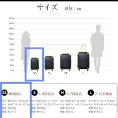 【非対面可】スーツケース 機内持ち込み 軽量 キャリーバッグ キャリーケース SSサイズ TSAロック の画像