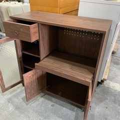 12月は毎日営業中‼️　キャスター付き　キッチンカウンター の画像