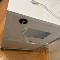 レンジ台　食器棚の画像