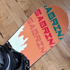 SABRINA 139 サブリナ ビンディング付き（natural） スノーボード　スノボ　の画像