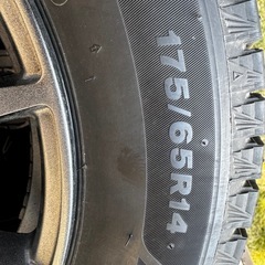 ブリザックVRX3 ホイールセット5か月使用の画像