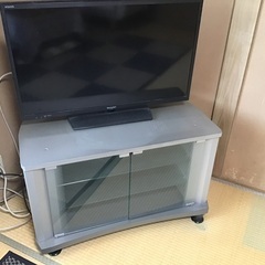 コーナー用テレビ台の画像