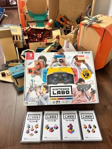 ニンテンドーラボ　
ゲーム全キット　格安‼️欠品有り　