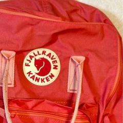 FJÄLLRÄVEN KANKEN 赤リュックの画像
