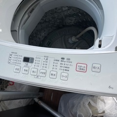 6kg　洗濯機の画像