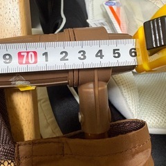 ベビーサークル(布) 柵　横幅76cm　縦幅58cmの画像