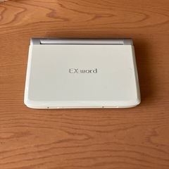 電子辞書【CASIO EX word】の画像