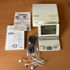 電子辞書【CASIO EX word】の画像