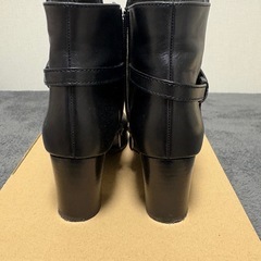 銀座かねまつ ブラックブーツの画像