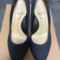 スタイルラボ　ブルーパンプスの画像