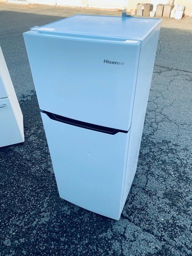 ♢Hisense 2ドア冷凍冷蔵庫【2018年製】HR-B1201