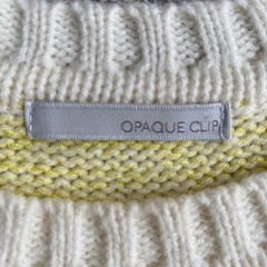 OPAQUE.CLIPニットレディースの画像