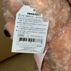 ぬいぐるみ　ハニーテディベア・ガールの画像