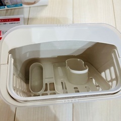 Combi 除菌じょーず　3WAY哺乳瓶消毒ケース　アカチャンホンポ　ミルクポンWおまけ付き コンビの画像