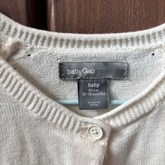 ギャップ ベビー カーディガン 80cmの画像