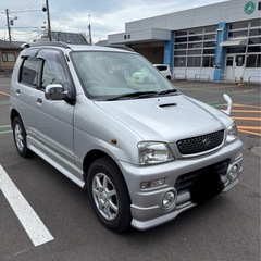 受け渡し予定者決定！ダイハツテリオスキッド☆平成10年車、4WD、4AT、6.2万キロ、4ナンバー車検取り立て！趣味や宅配に！※別画像有りの画像