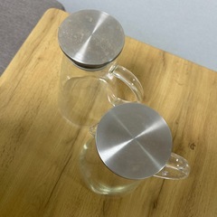 ガラス製ポット2コセット
の画像