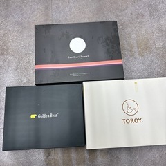 タオル　未使用 3種類の画像