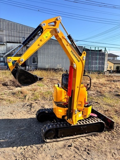 ヤンマー ミニ油圧ショベル VIO 10-2A 倍速 1tクラス 可変脚 配管口 ゴムキャタ 静岡県 富士市発 下取り可能 陸送可能