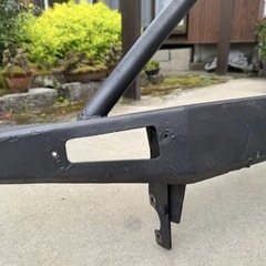 [送料込み価格]ジムニーja11 カスタム猪狩りバンパー(室内保管)の画像