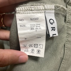 デニムスカートの画像