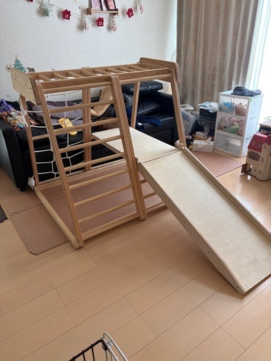 木製　ジャングルジム