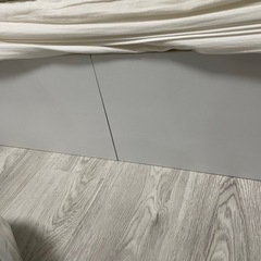 収納できる白いベッド　ホワイト　
収納ベッド　　の画像