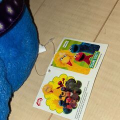 セサミストリート クッキーモンスター ウィザードコスチューム BIGぬいぐるみの画像