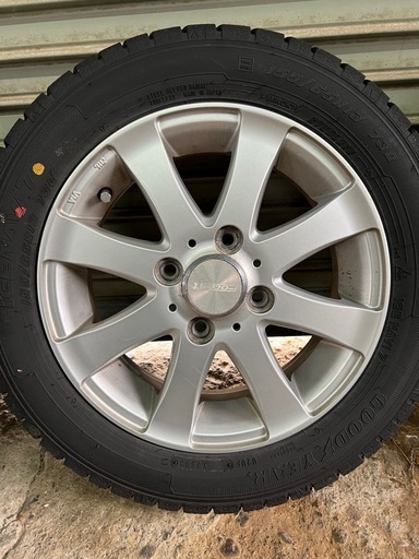 GOODYEAR icemav7 スタッドレスホイール付き  