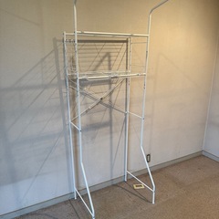 洗濯機用物置の画像