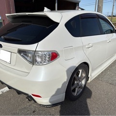 スバル　インプレッサ1.5i-Sリミテッド　GH2 パールホワイト　車検R8.9月まで　RS-R車高調 ローダウン車の画像