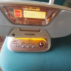 パナソニック、CD,MD,ラジオカセット、通電確認済みの画像