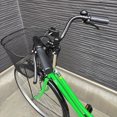 自転車(傘ホルダー付きの画像