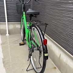 自転車(傘ホルダー付きの画像