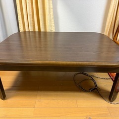 ニトリ・家具調こたつの画像