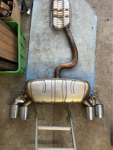 ワーゲン純正マフラー 4本出し　美品‼️ 綺麗　フルセット　vw