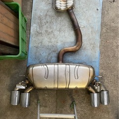 ワーゲン純正マフラー 4本出し　美品‼️ 綺麗　フルセット　vwの画像