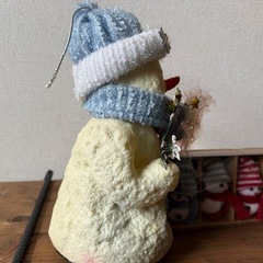 雪だるま クリスマスオブジェ（動作未確認）＋おまけ付き／現状渡しの画像