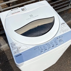 TOSHIBA 洗濯機 5kg AW-5G6の画像