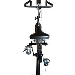 HAIGE/ハイガー　スピンバイク　ブラック　フィットネスバイク　トレーニング　HG-ZA5000Fの画像