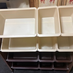 引き渡し決定　子供のおもちゃ入れボックスの画像