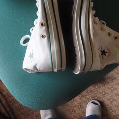 コンバース、バスケットシューズ、サイズ２７、靴の画像