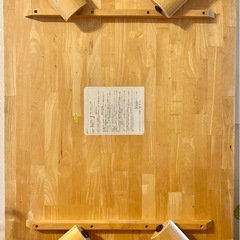 ニトリ木製机の画像